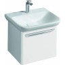 Тумба с раковиной GEBERIT MYDAY Y824060000+125460600 белый